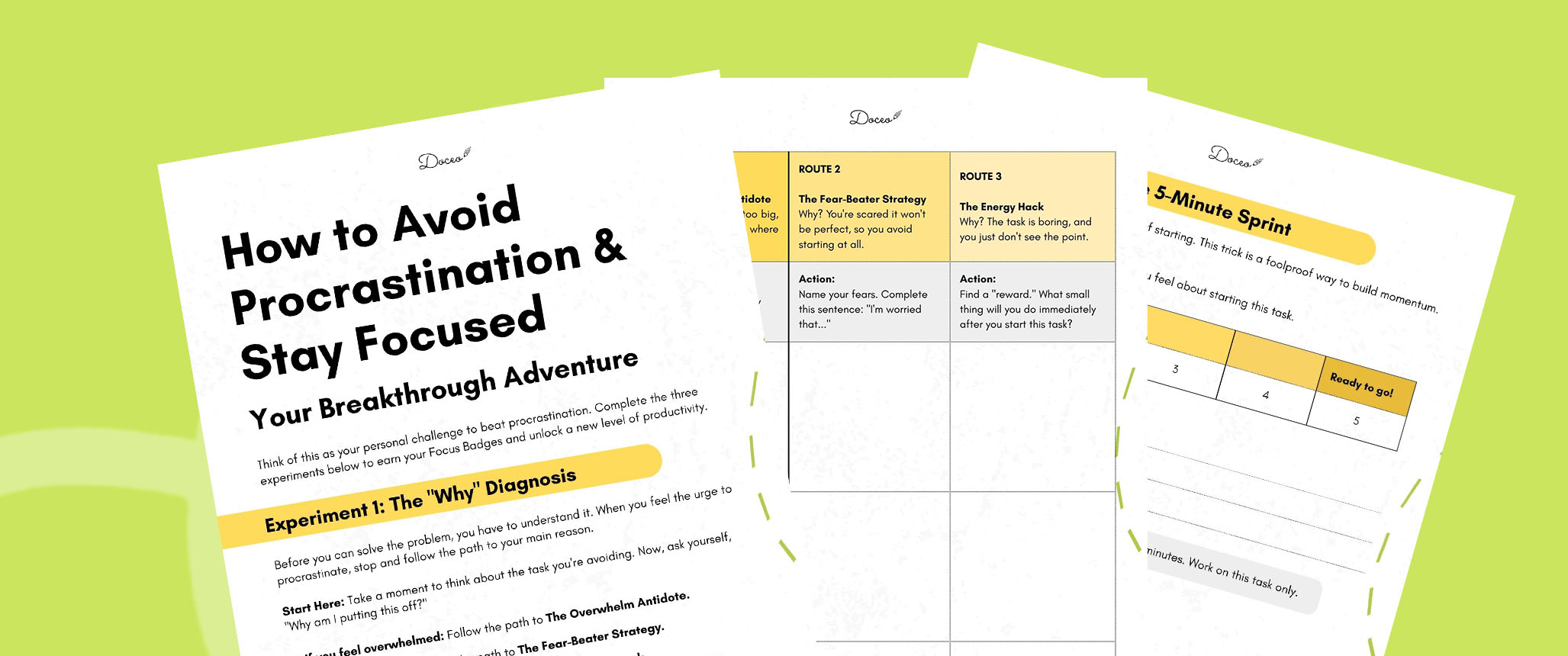 How to Avoid Procrastination & Stay Focused