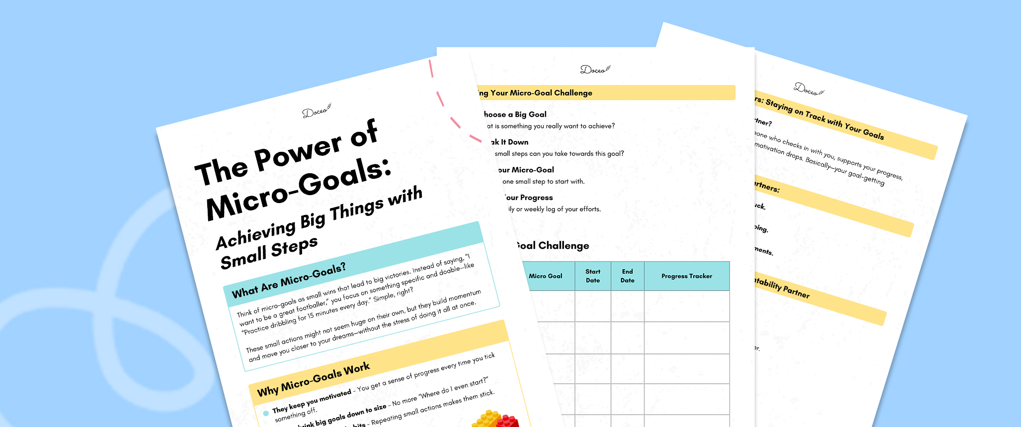 The Power of Micro-Goals Achieving Big Things with Small Steps