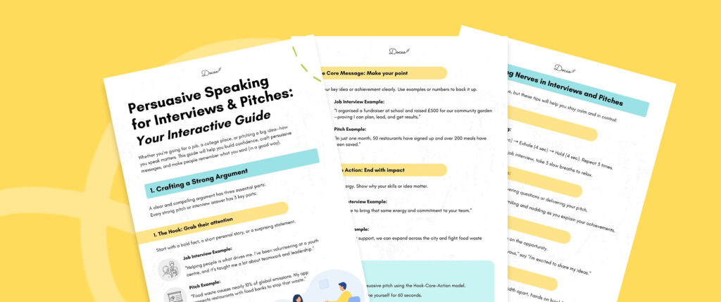 Persuasive Speaking for Interviews & Pitches - Your Interactive Guide Thumbnail
