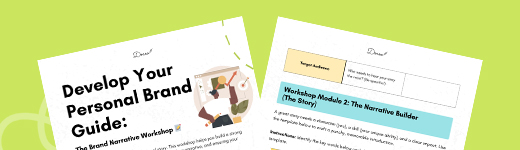 Develop your personal brand guide Thumbnail