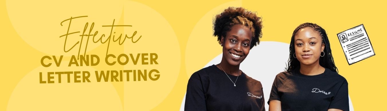 Effective CV and cover letter Banner