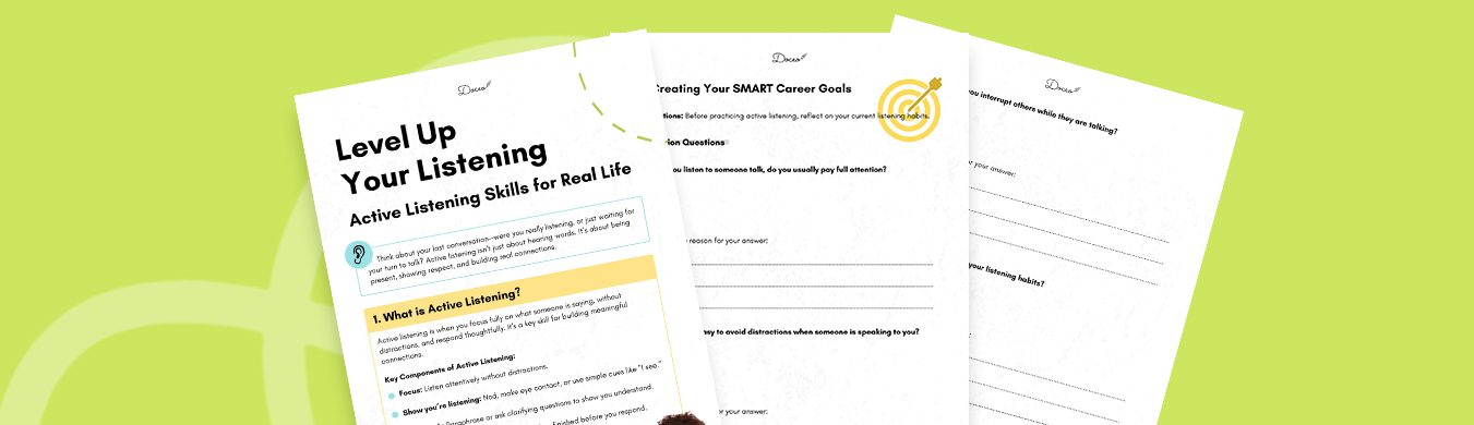 Level Up Your Listening - Active Listening Skills for Real Life Banner