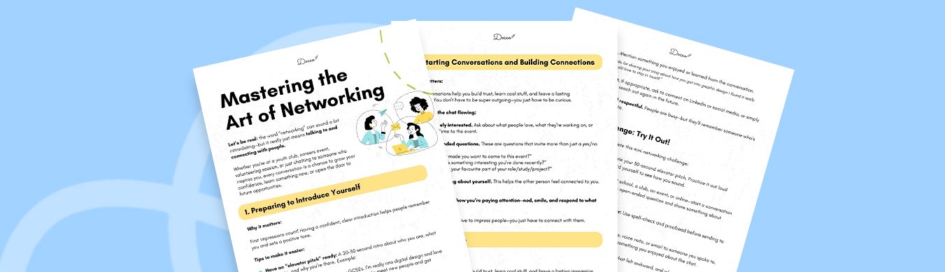 Mastering the Art of Networking Banner