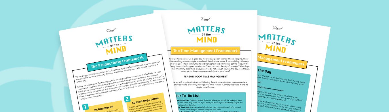 Matters of the Mind Banner