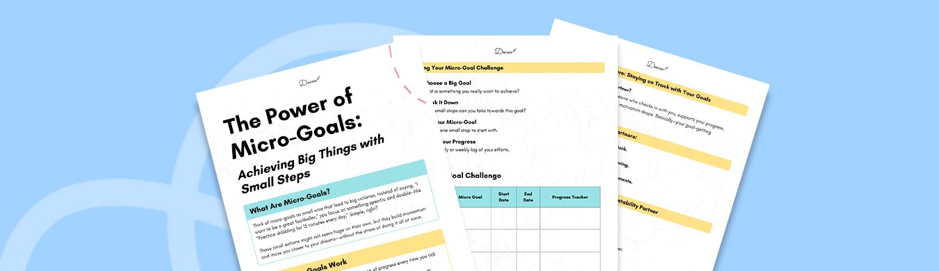 Micro Goals & Accountability Partner Banner