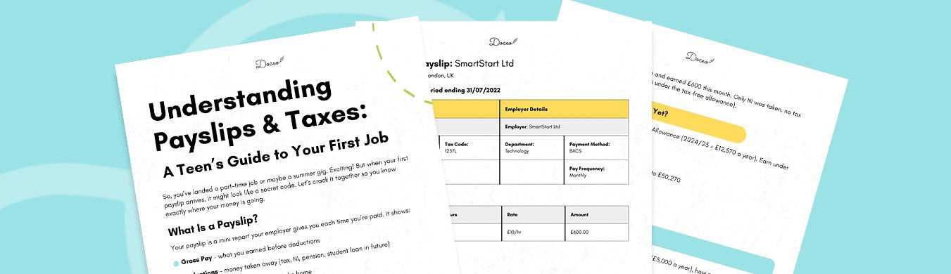 Understanding payslips Banner